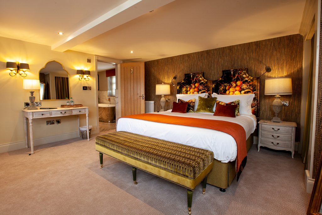 The Fox and Hounds Country Inn Pinfold Luxury Cottage Bedroom