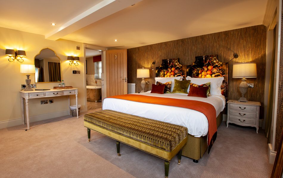 The Fox and Hounds Country Inn Pinfold Luxury Cottage Bedroom