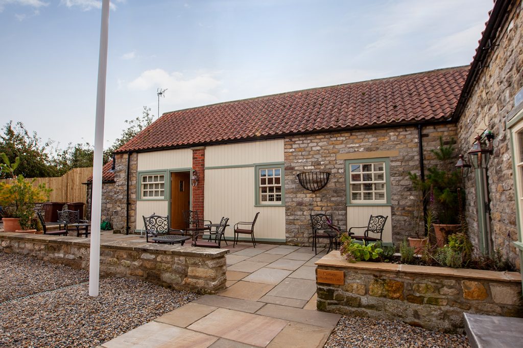 The Fox and Hounds Country Inn Outdoor Dining Area